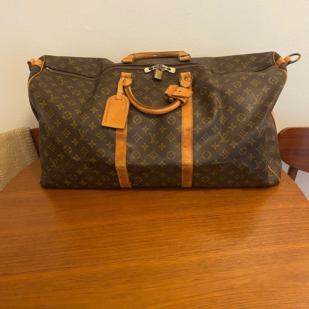 Louis Vuitton Monogram Keepall 60 Duffle